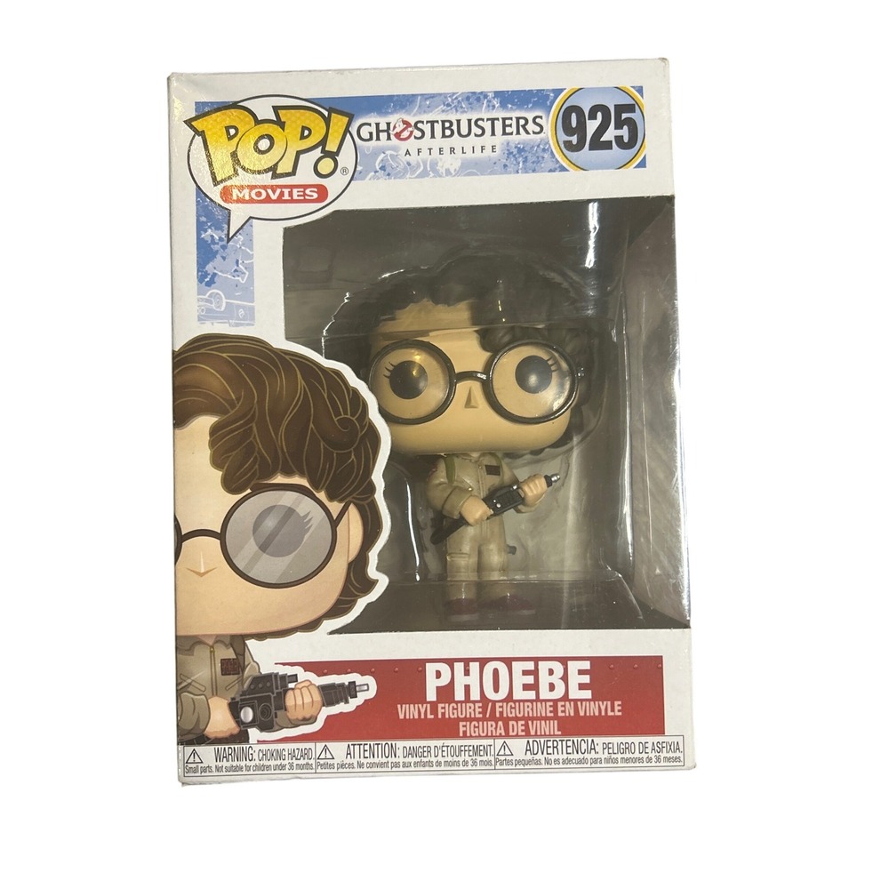 Funko Pop‎ Movies Ghostbusters Afterlife Phoebe 925 Vinyl Figure Tan Jumpsuit